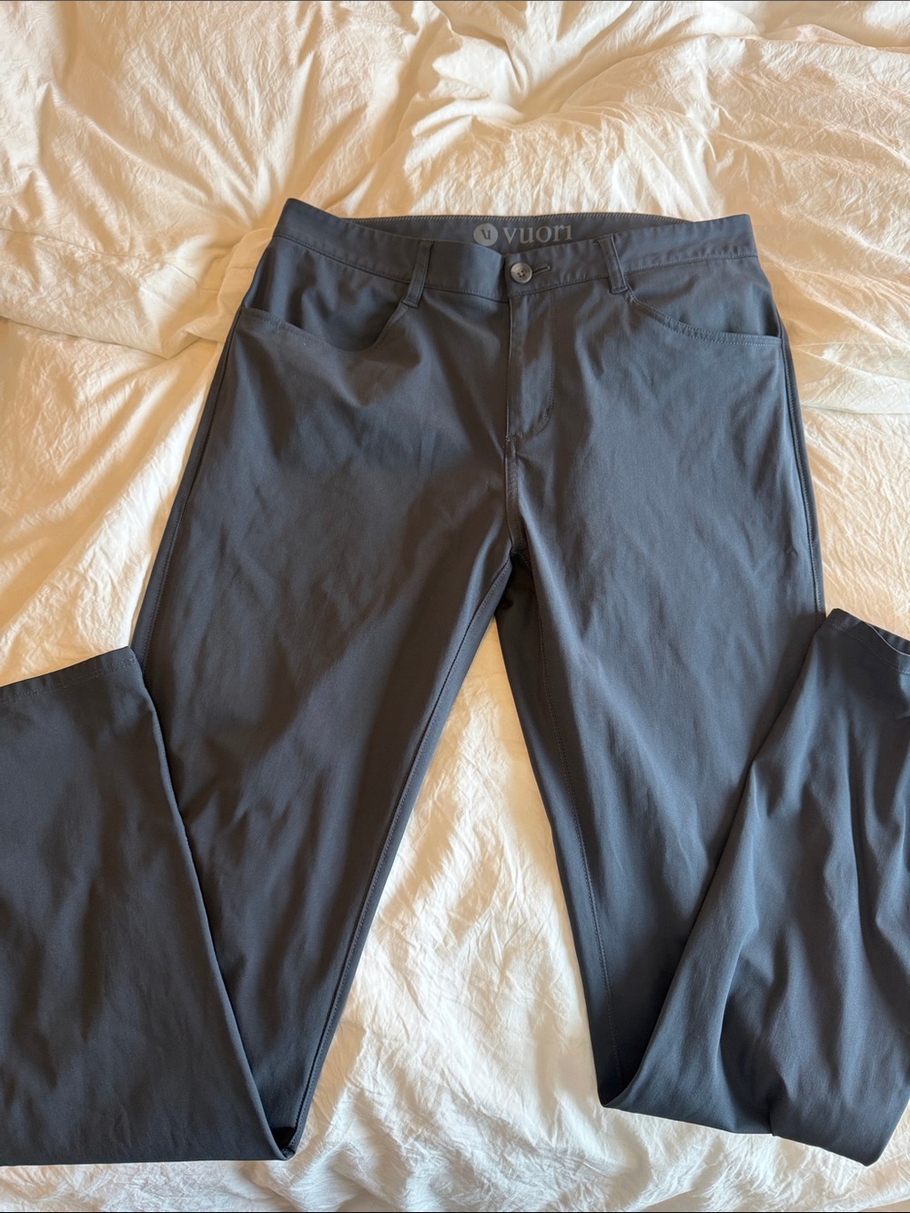 Vuori Men's Charcoal Gray Performance Chinos